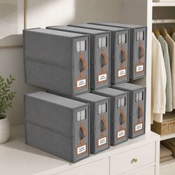 High-Quality Bed Sheet Organizer Storage Box Set of 8