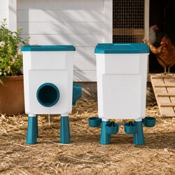 Premium Automatic Chicken Feeder and Waterer Set