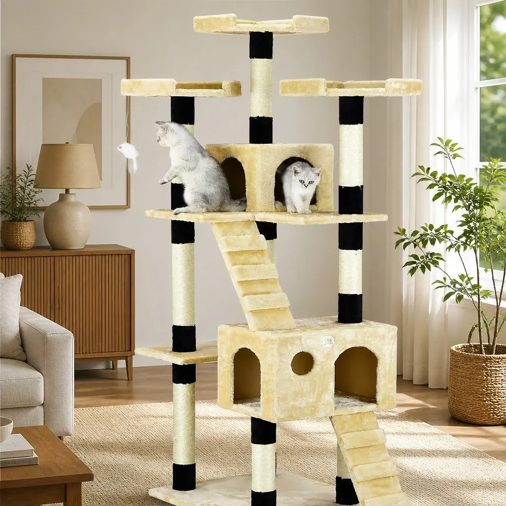 180cm Cat Tree Tower for Indoor Cats