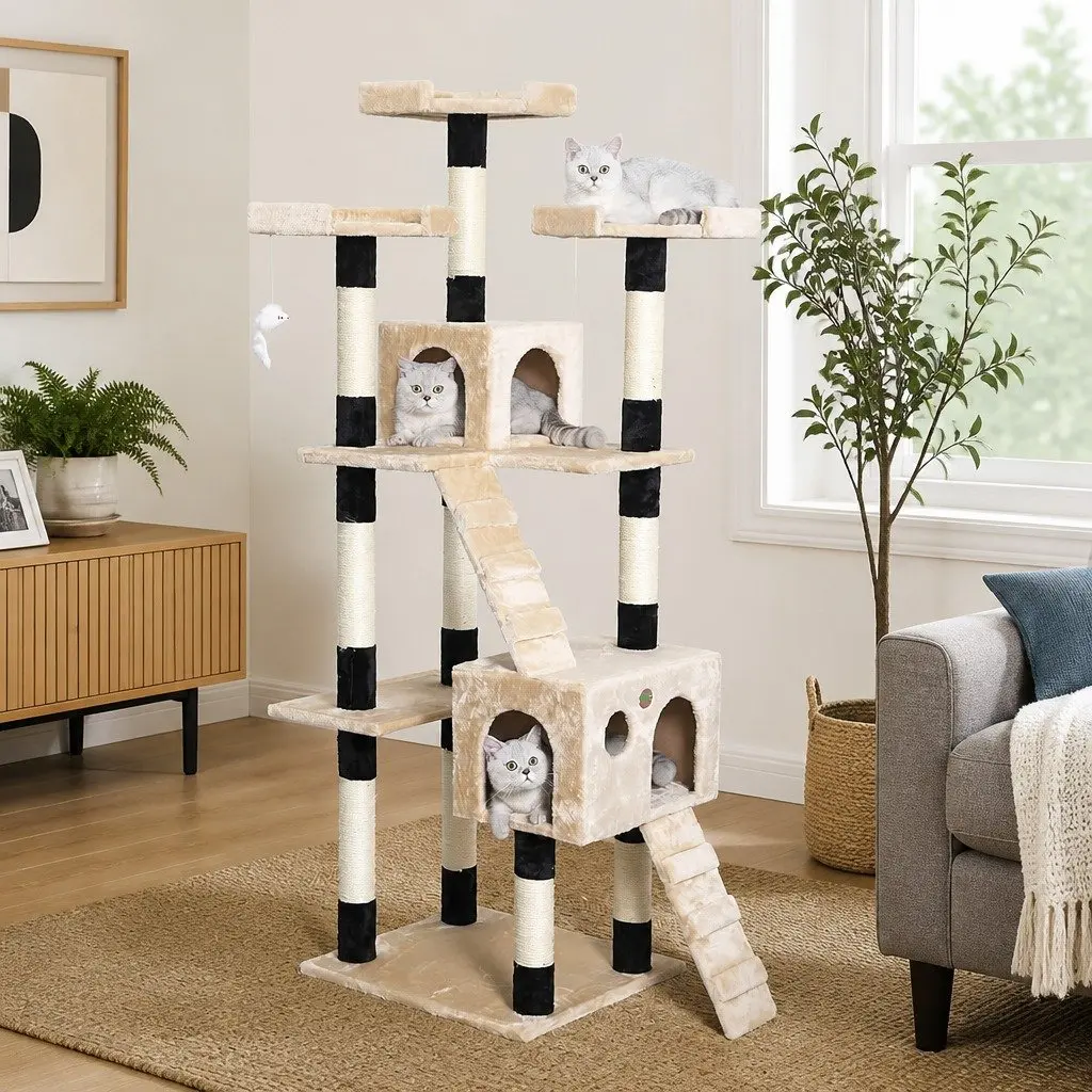 180cm Cat Tree Tower for Indoor Cats