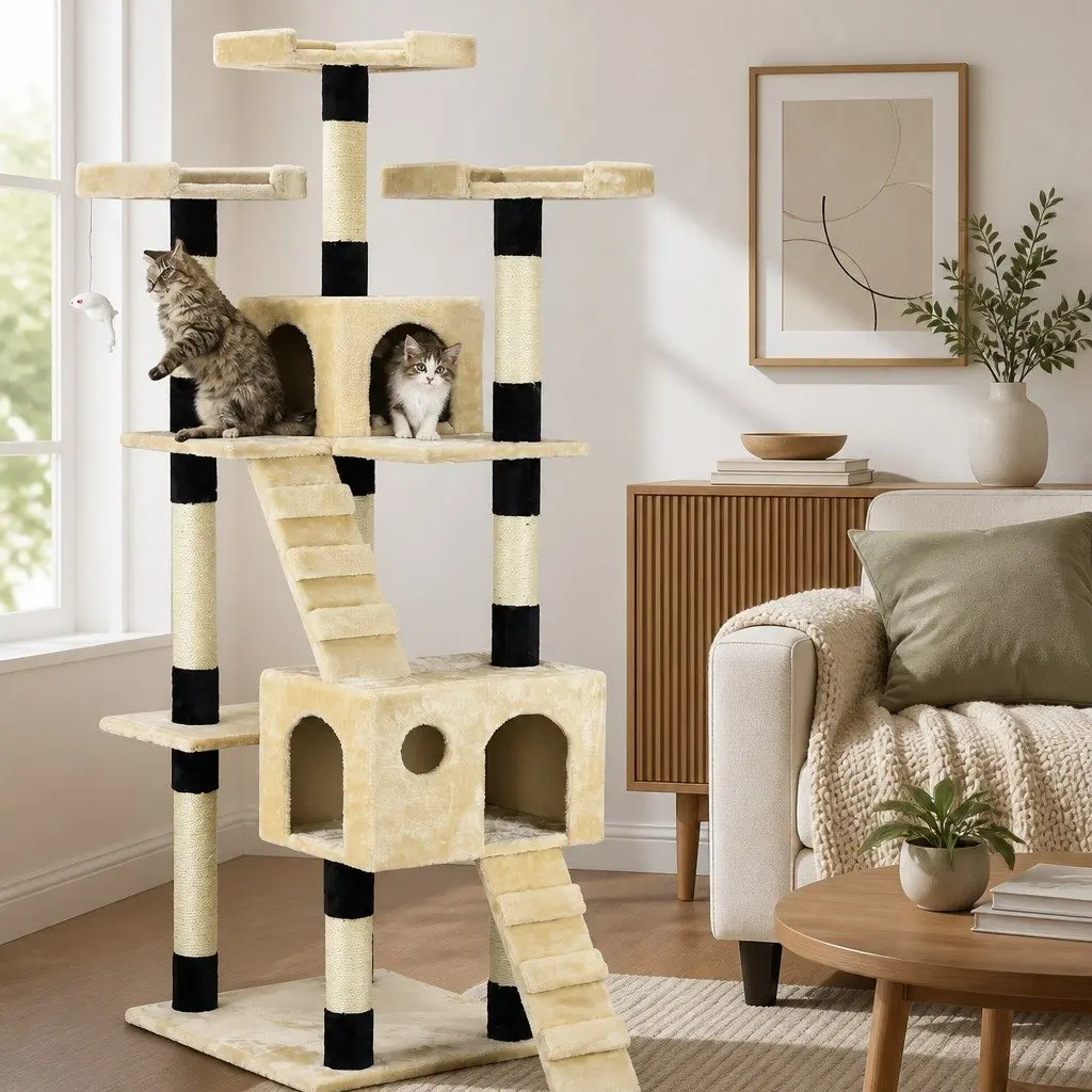180cm Cat Tree Tower for Indoor Cats