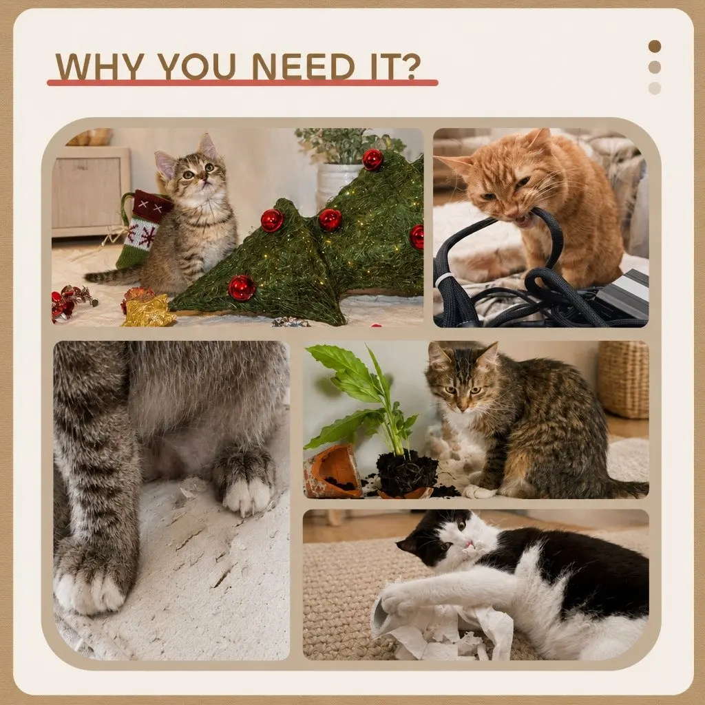 180cm Cat Tree Tower for Indoor Cats