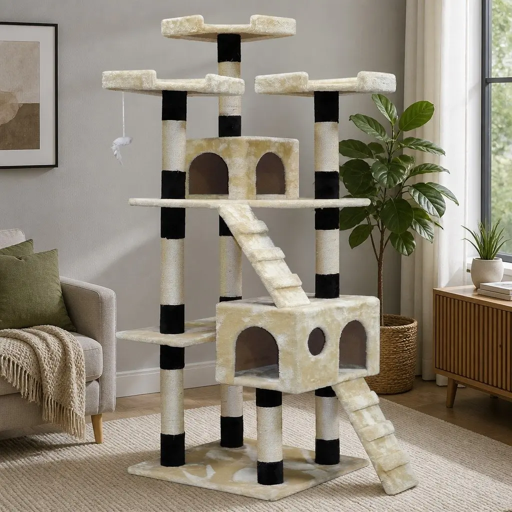 180cm Cat Tree Tower for Indoor Cats