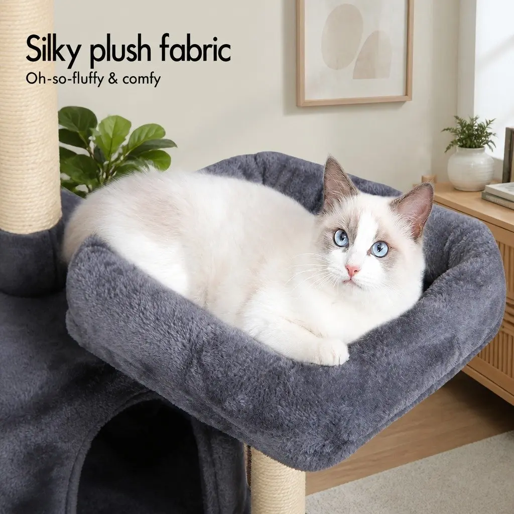 Cat Tree Tower 180cm with Plush Perches