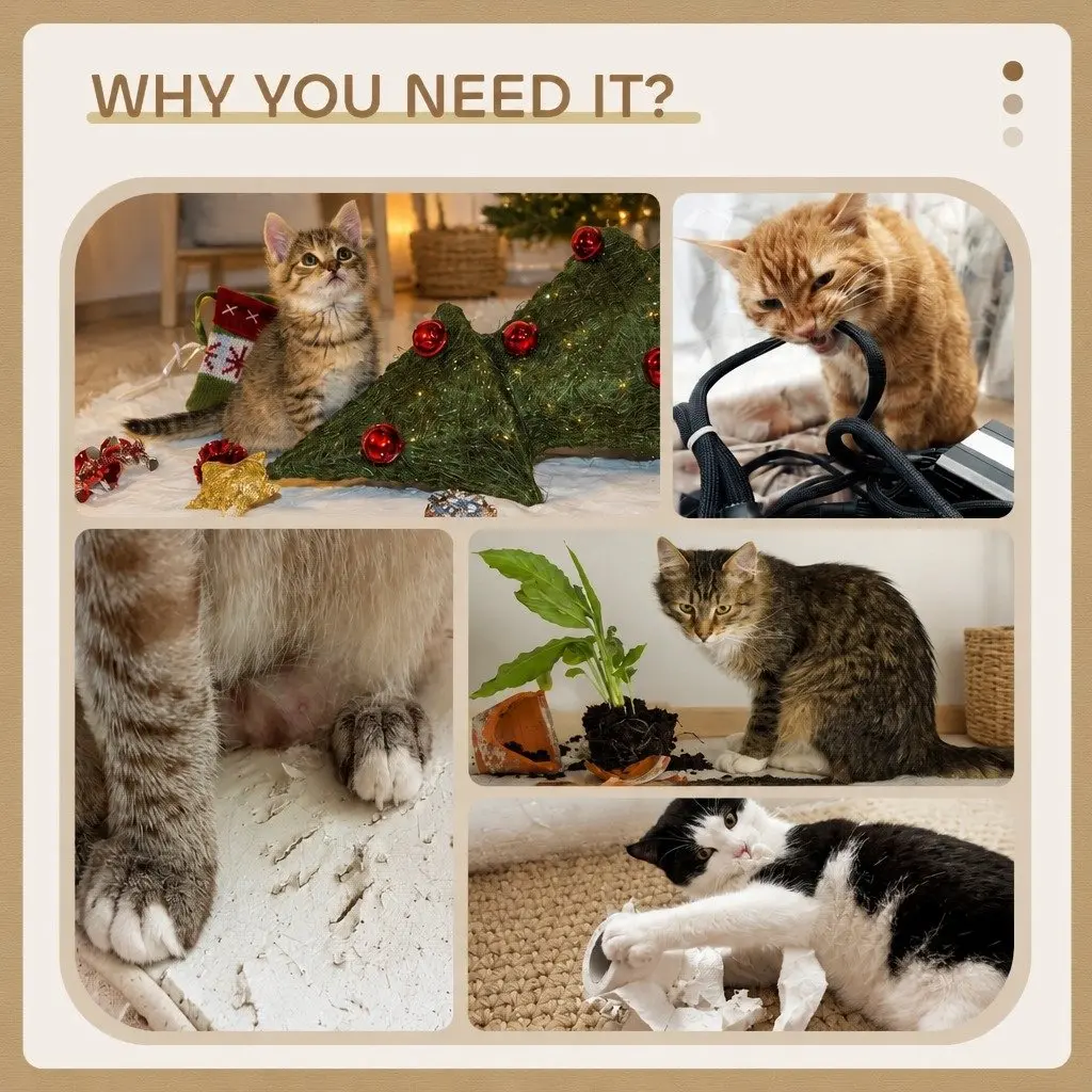 180cm Cat Tree Tower for Indoor Cats
