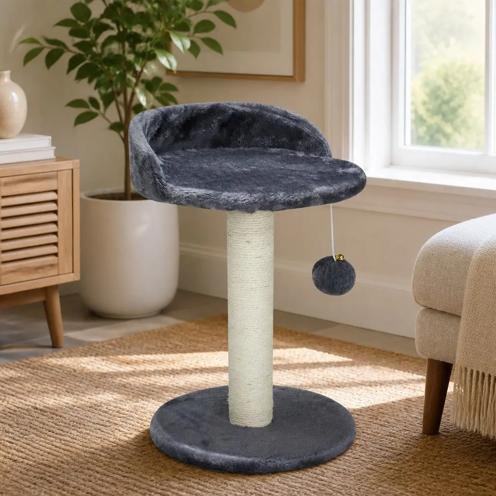 Cat Tree Tower with Plush Perch and Scratching Post