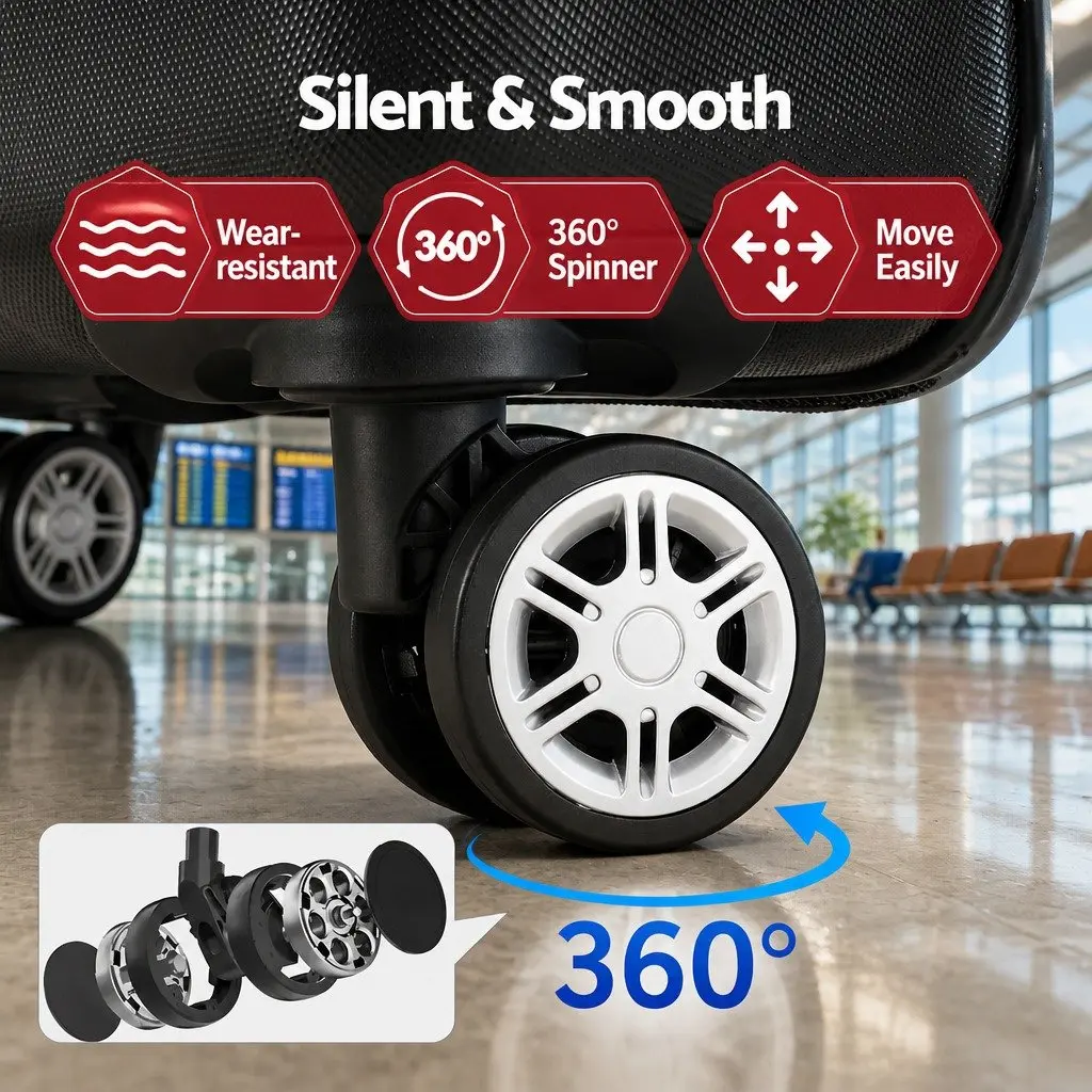28 Inch Hard Shell Luggage with Spinner Wheels