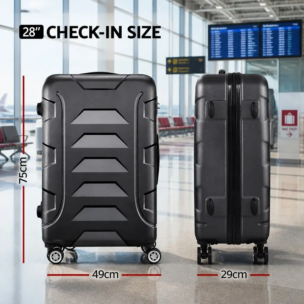 28 Inch Hard Shell Luggage with Spinner Wheels