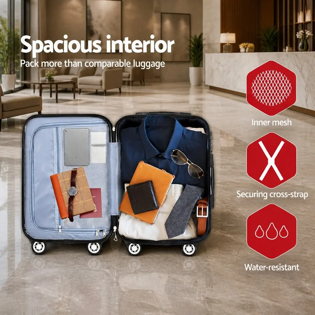 28 Inch Hard Shell Suitcase with Spinner Wheels