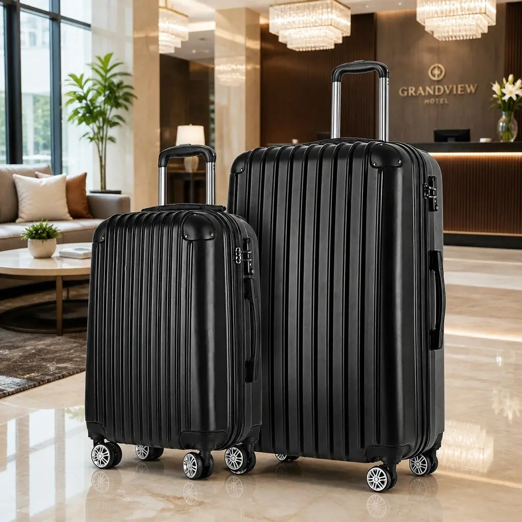 2 Piece Hard Shell Luggage Set 20in 28in