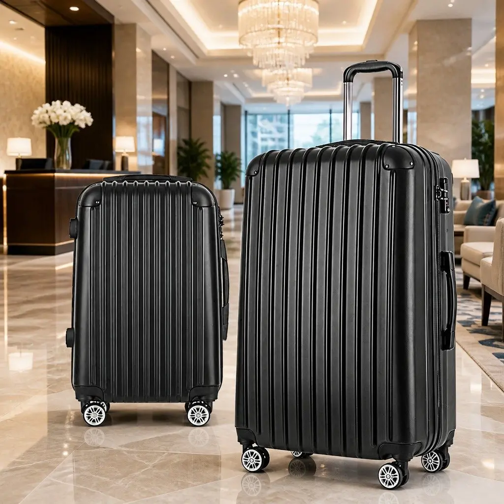 2 Piece Hard Shell Luggage Set 20in 28in