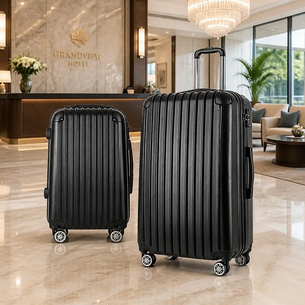 2 Piece Hard Shell Luggage Set 20in 28in