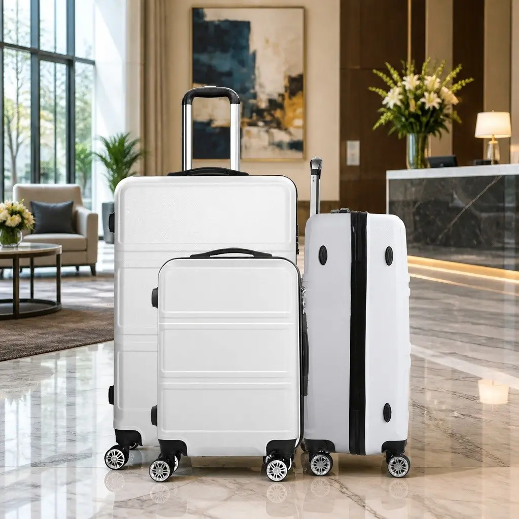 Hard Shell Luggage Set with TSA Lock 20" 24" 28"