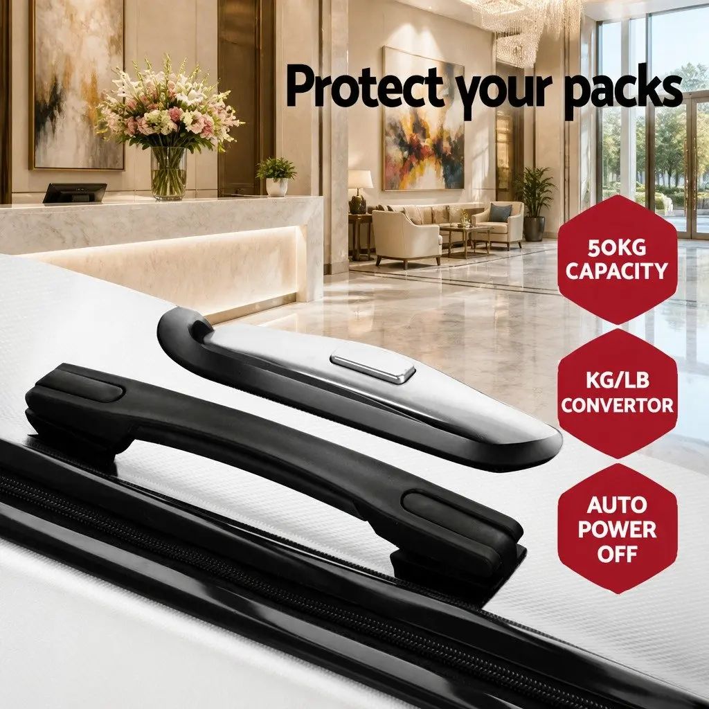Hard Shell Luggage Set with TSA Lock 20" 24" 28"
