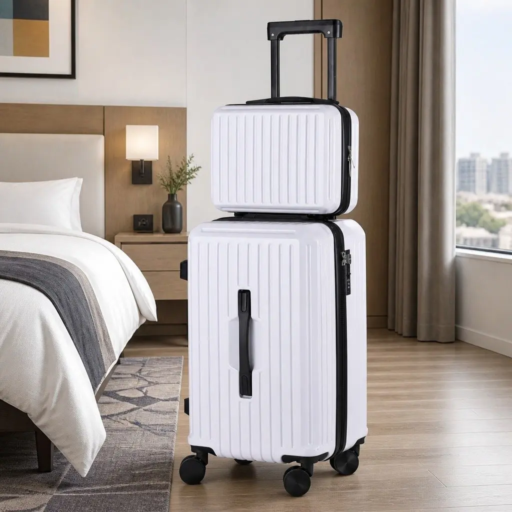2-Piece Hard Shell Luggage Set with TSA Lock