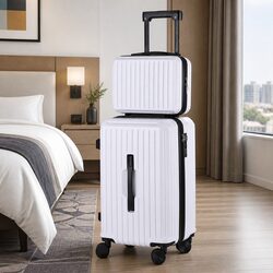 Premium 2-Piece Hard Shell Luggage Set with TSA Lock