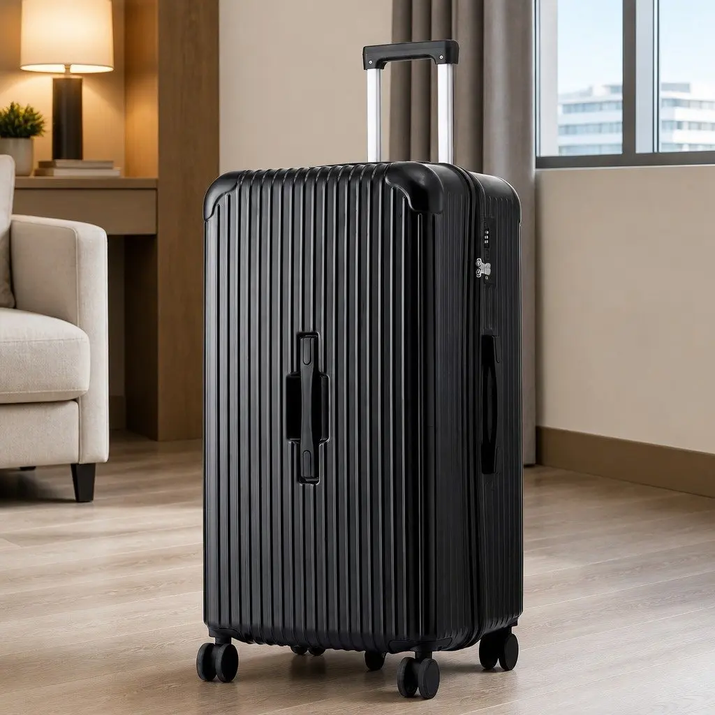 28 Inch Travel Trolley Suitcase with 360 Wheels