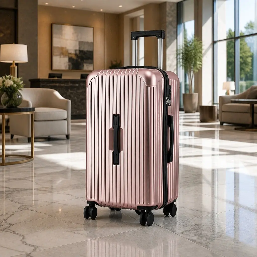 28 Inch Trunk Luggage Suitcase with 5 Wheels