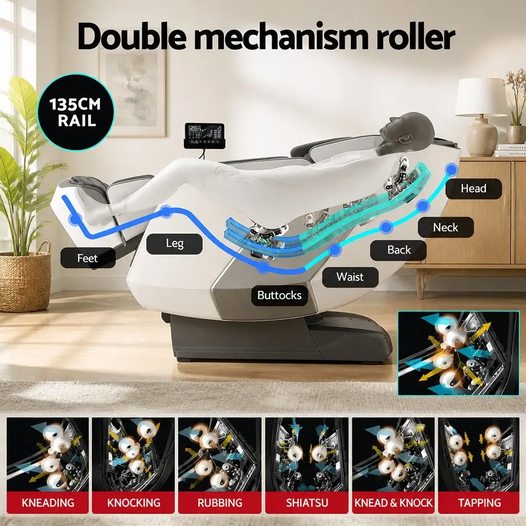 4D Full Body Massage Chair with Zero Gravity