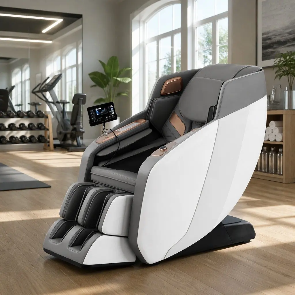 Electric Massage Chair with Bluetooth Speaker