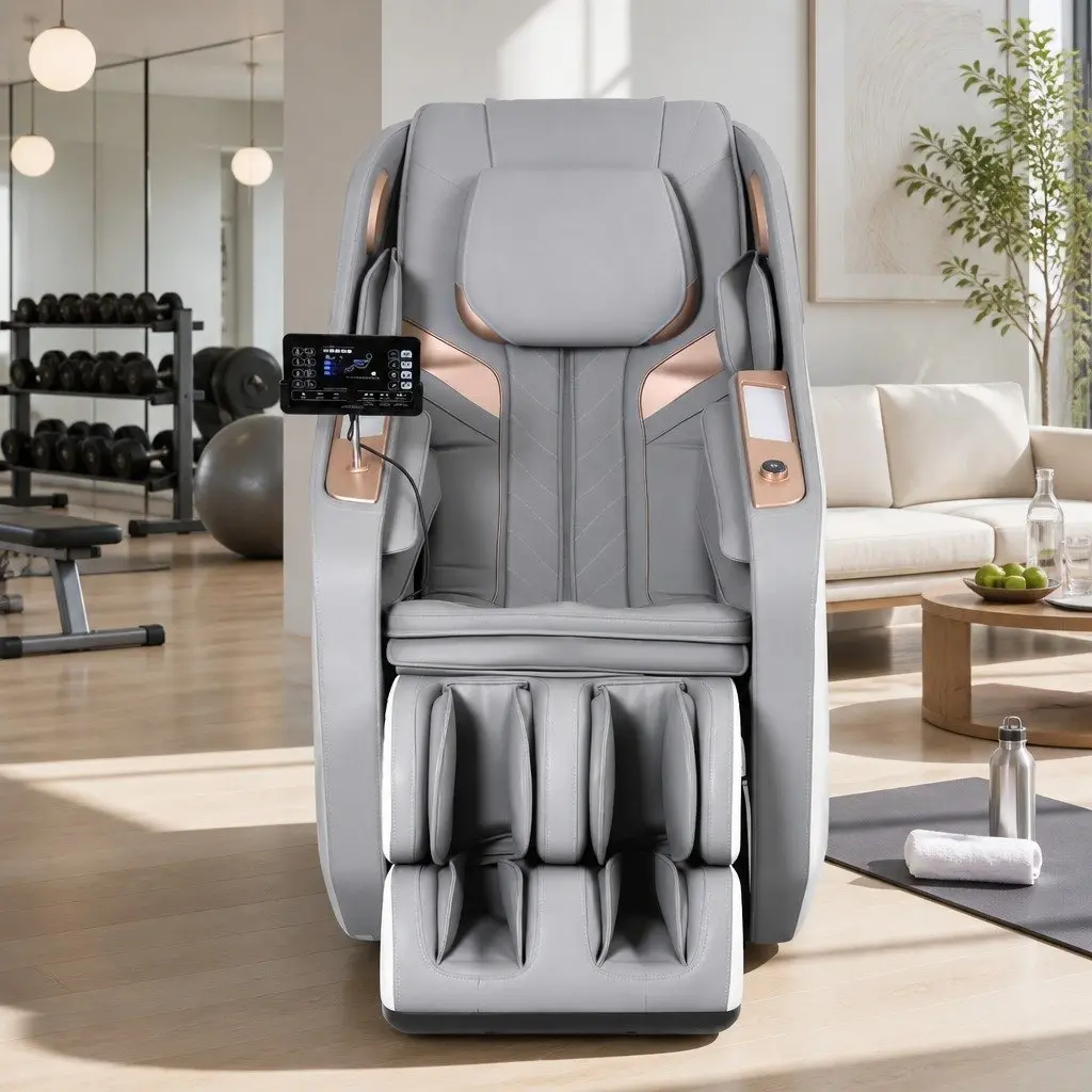 Electric Massage Chair with Bluetooth Speaker