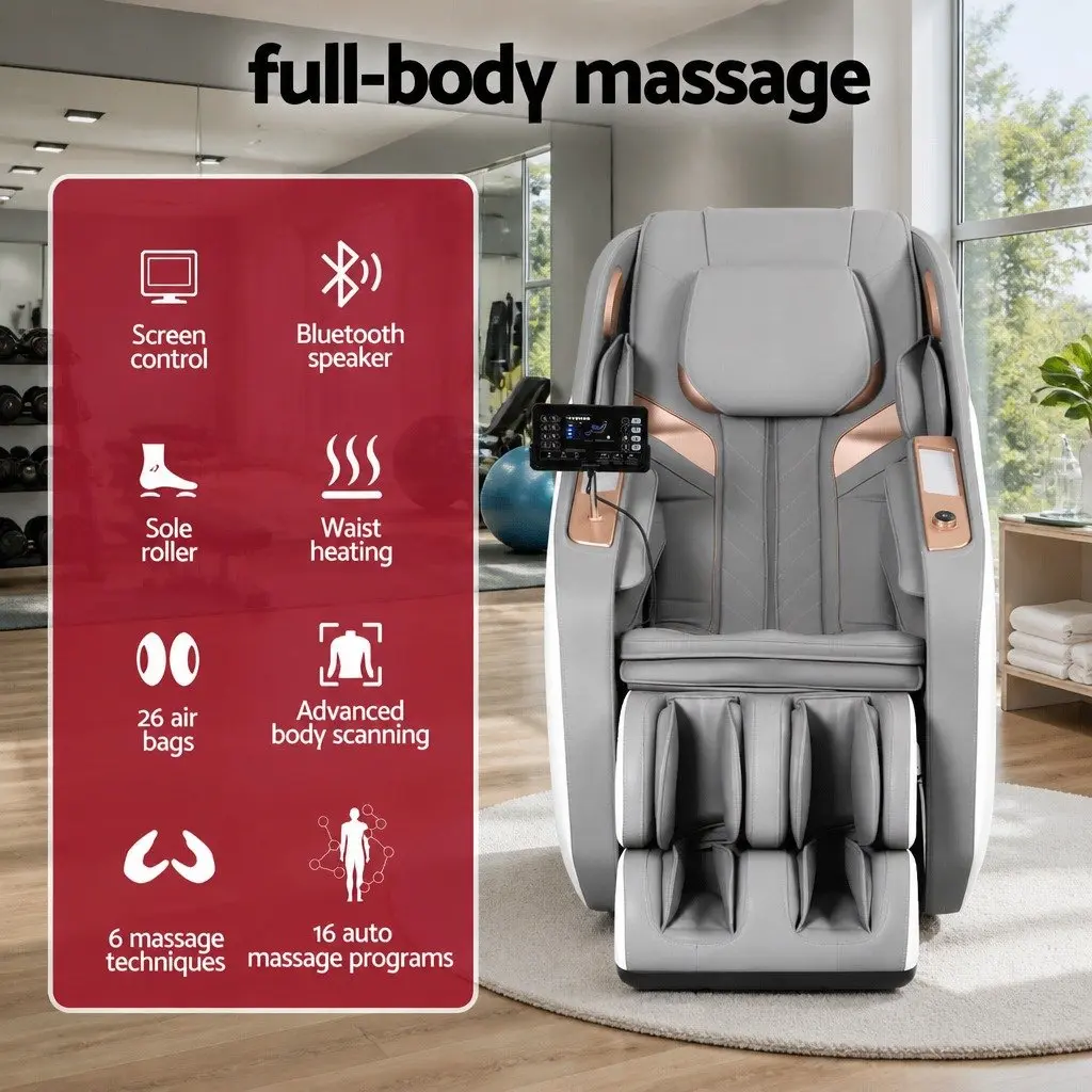 Electric Massage Chair with Bluetooth Speaker