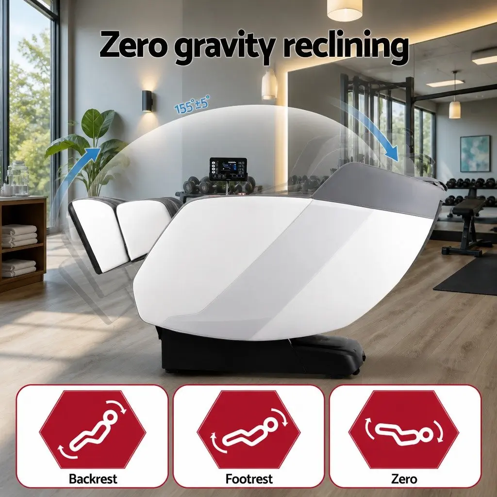 Electric Massage Chair with Bluetooth Speaker