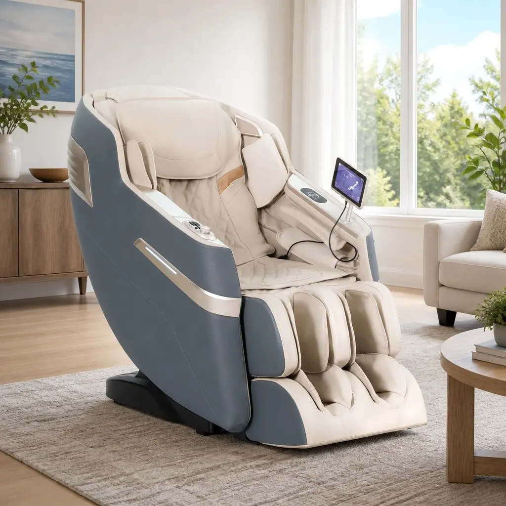 4D Full Body Massage Chair Recliner with Zero Gravity