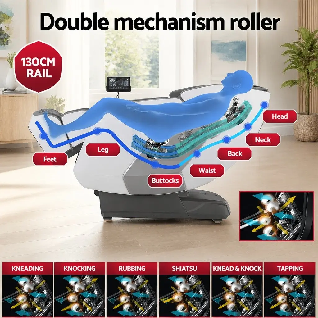 4D Full Body Massage Chair Recliner with Zero Gravity