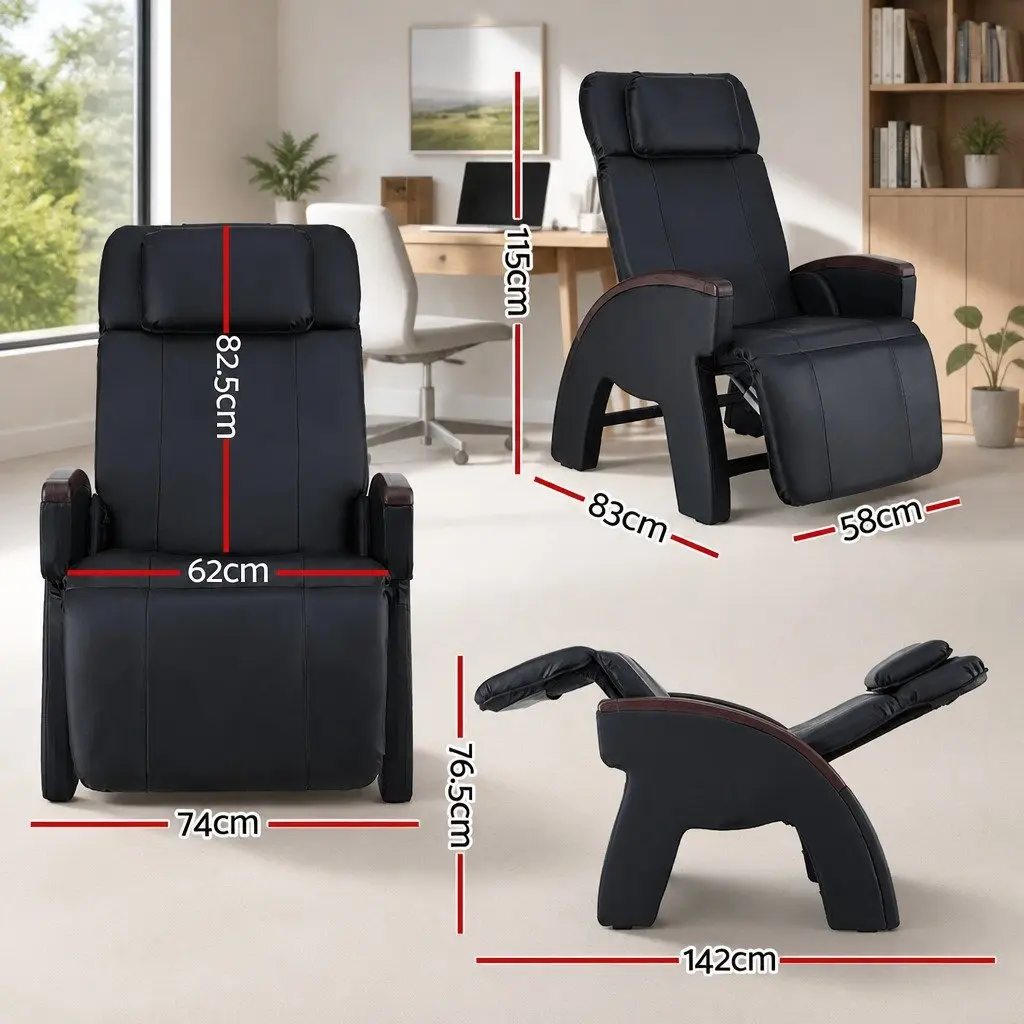 Electric Massage Chair Recliner with 12 Motors