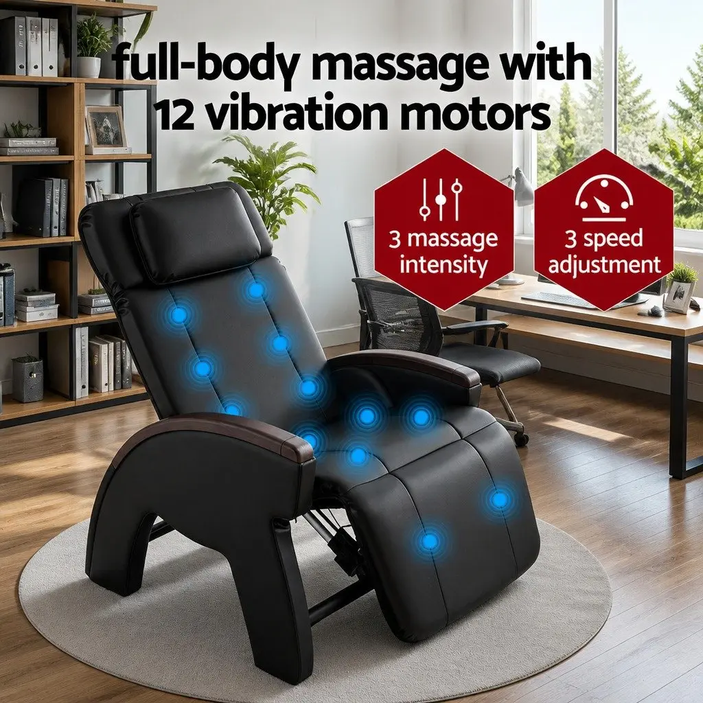 Electric Massage Chair Recliner with 12 Motors