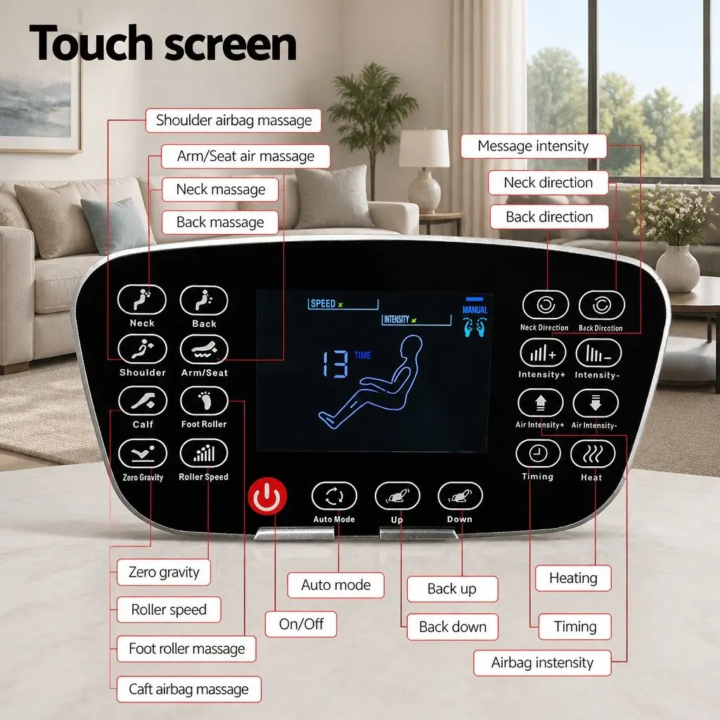 Electric Massage Chair Recliner with Zero Gravity