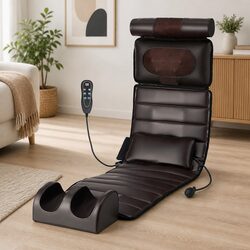 Premium Full Body Massage Mat with Vibration and Heat