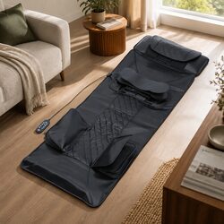 Heated Full Body Massage Mat with Kneading and Vibration