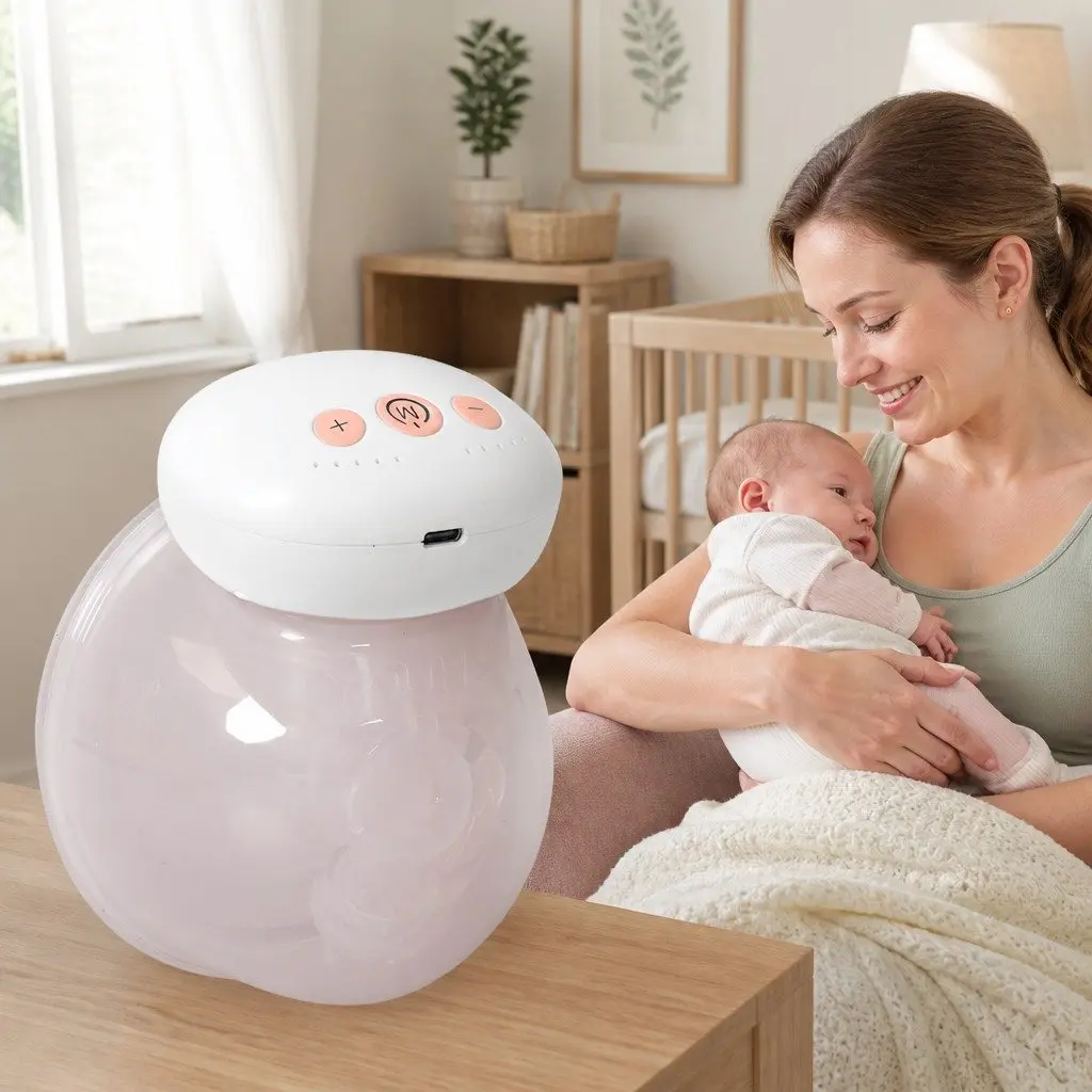 Wearable Electric Breast Pump with 10 Suction Levels