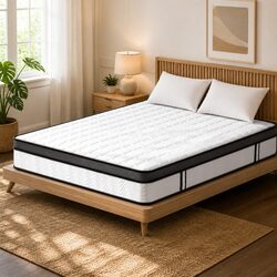 25cm Double Mattress with Bonnell Spring and Gel Foam