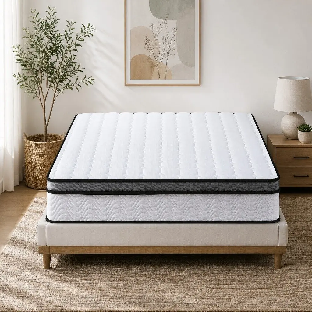 King Size Mattress 25cm with Bonnell Spring Support