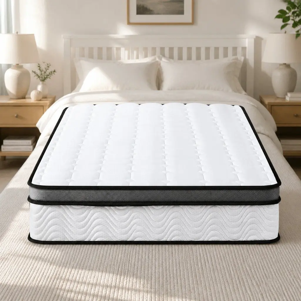 25cm Single Mattress with Cool Gel and Bonnell Springs