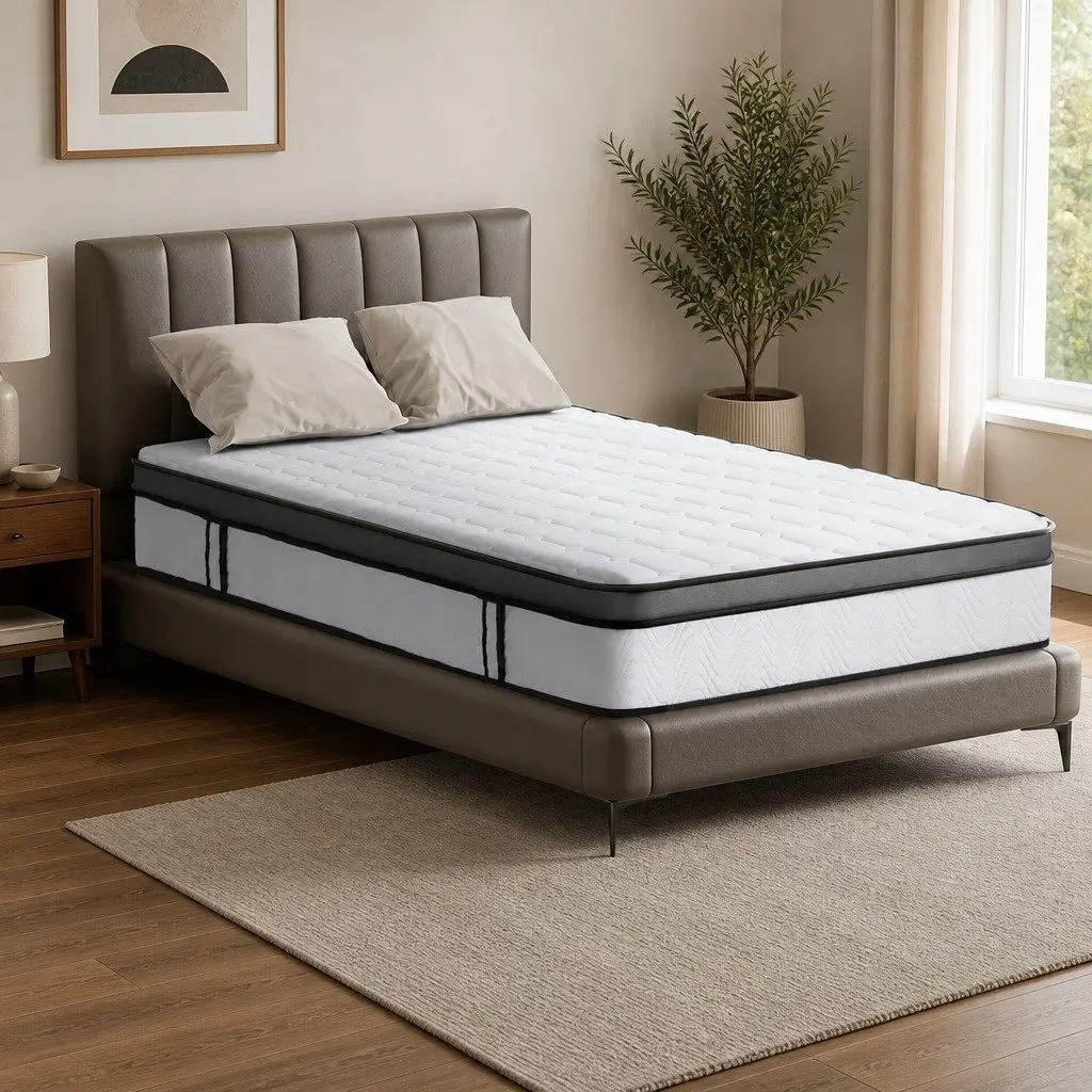 25cm Single Mattress with Cool Gel and Bonnell Springs