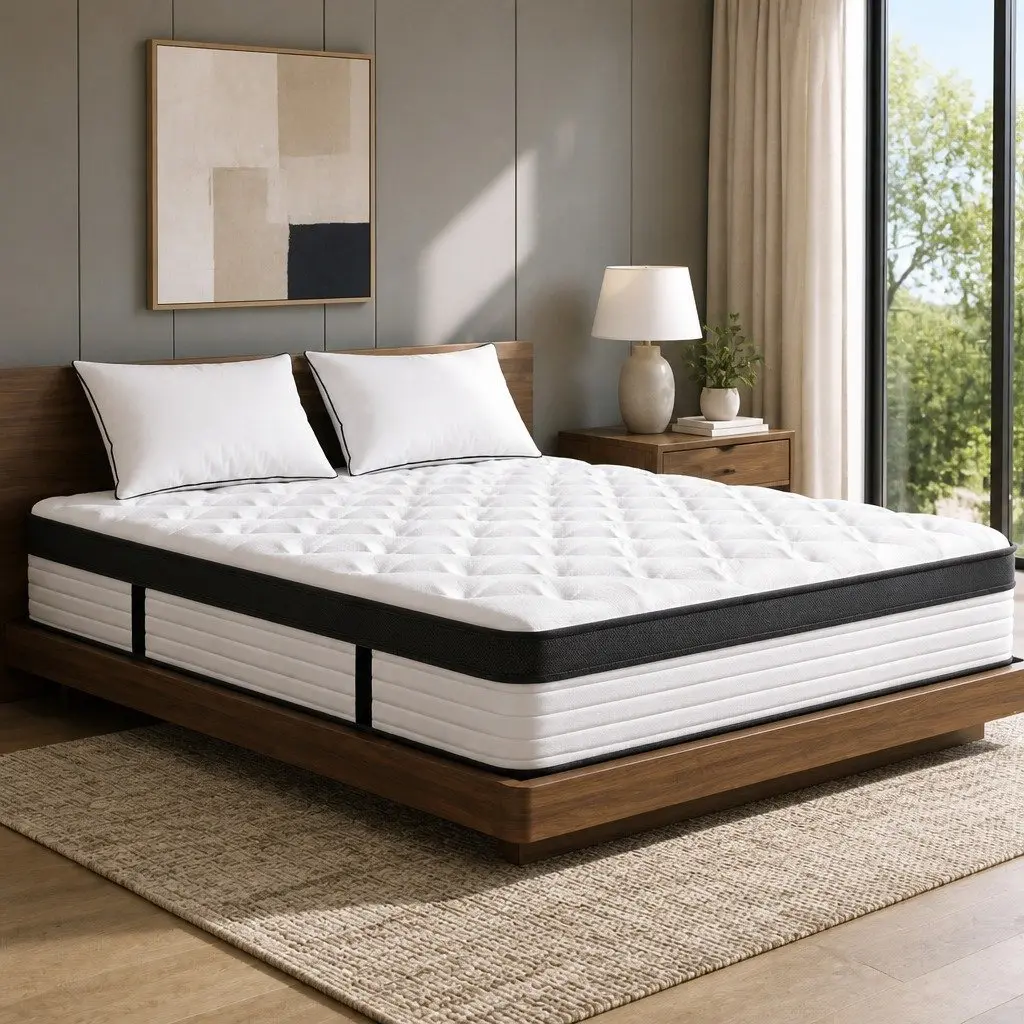Plush Double Mattress with Euro Top and Pocket Springs