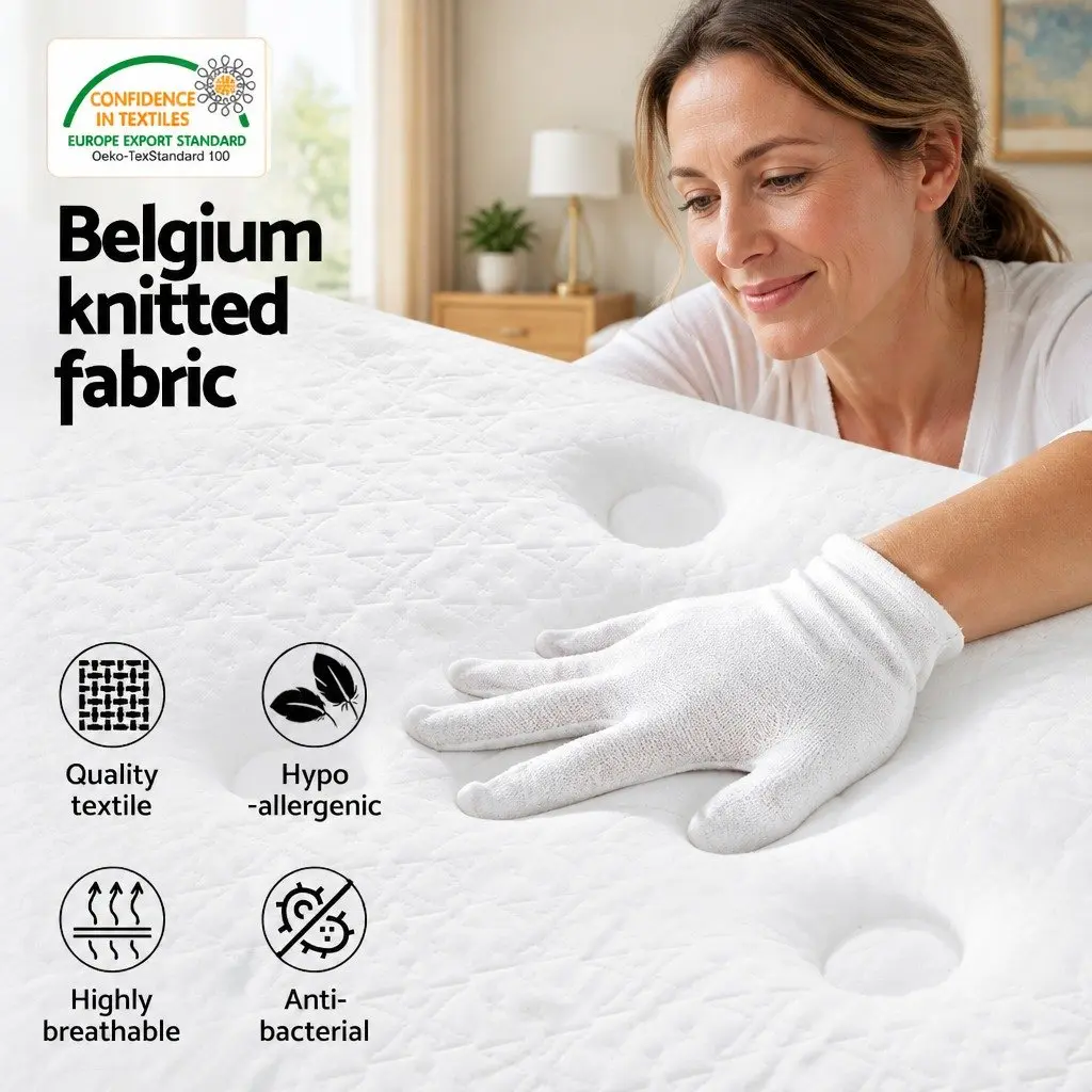 Single Mattress with Euro Top Bonnell Spring