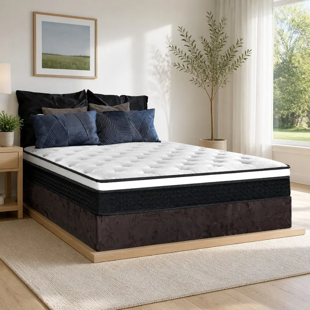 Single Mattress with Euro Top Bonnell Spring