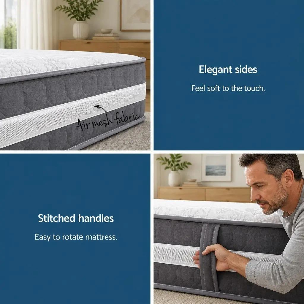 30cm Double Mattress with Pocket Spring Support
