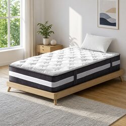 Premium King Single Mattress 30cm Pocket Spring Hypoallergenic