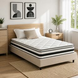 Exceptional Single Mattress 21cm Pillow Top Medium Firm
