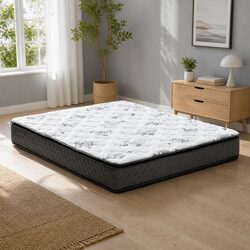 Premium 24cm Double Mattress with Pillow Top and Bonnell Springs