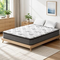 Premium Queen Mattress 24cm Pillow Top for Support