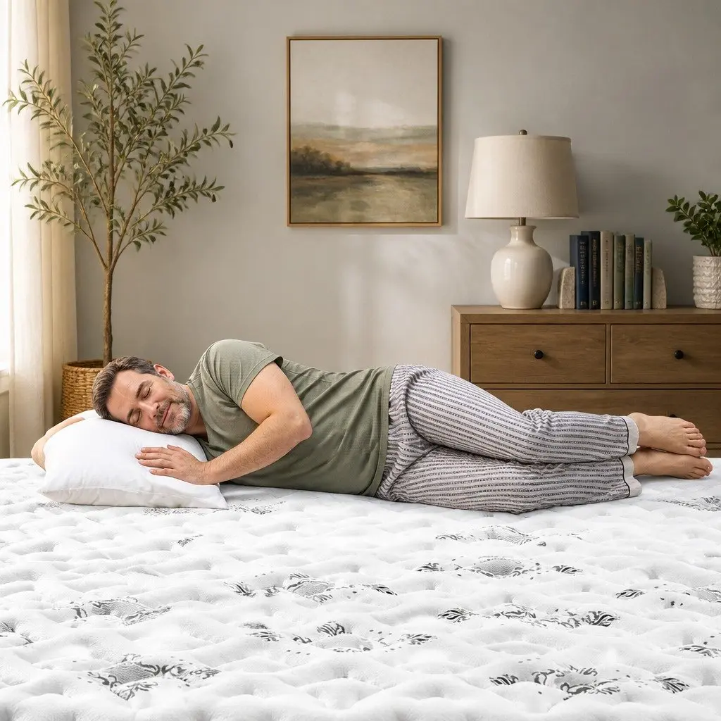 Queen Mattress 24cm Pillow Top for Support