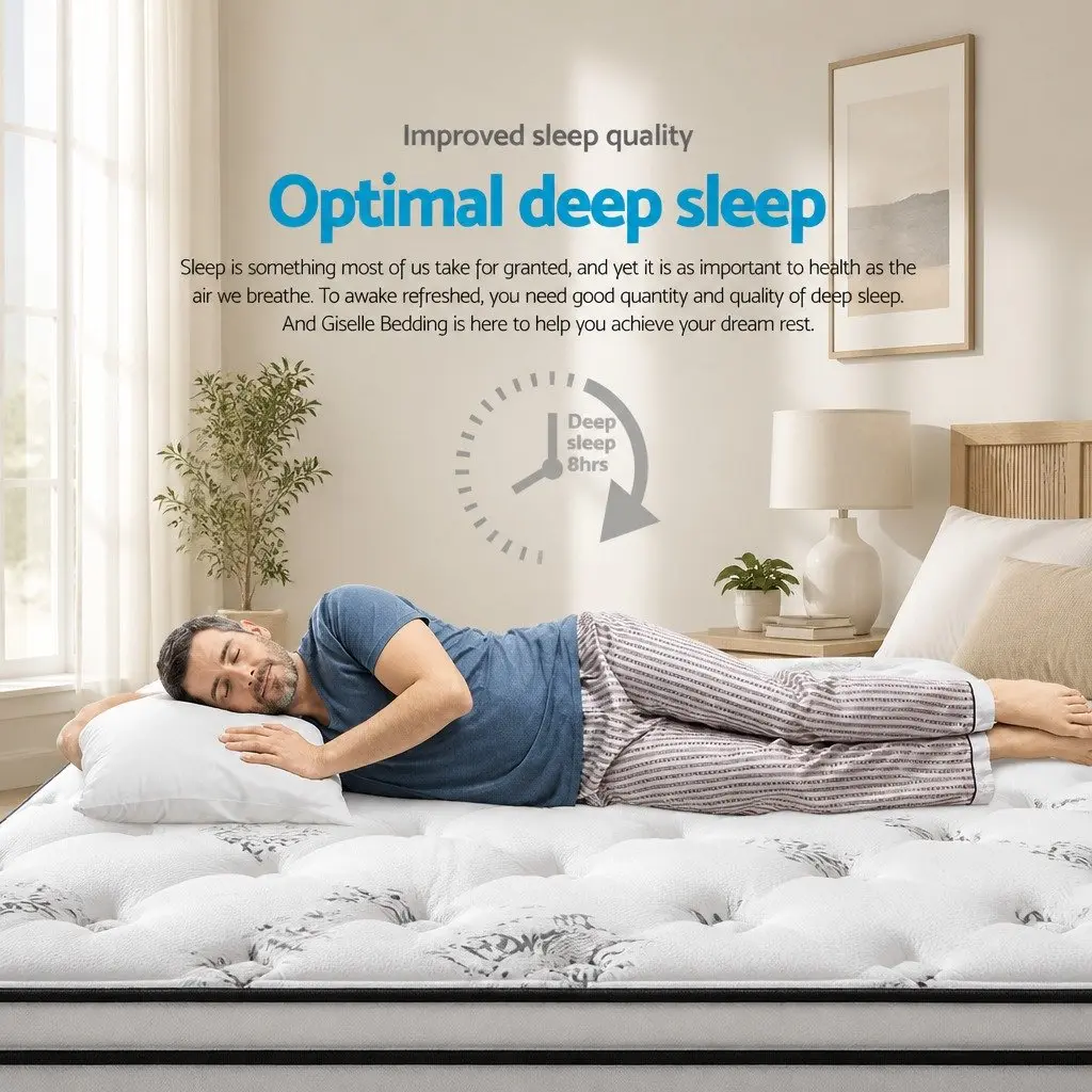 Single Mattress with Pillow Top and Bonnell Springs