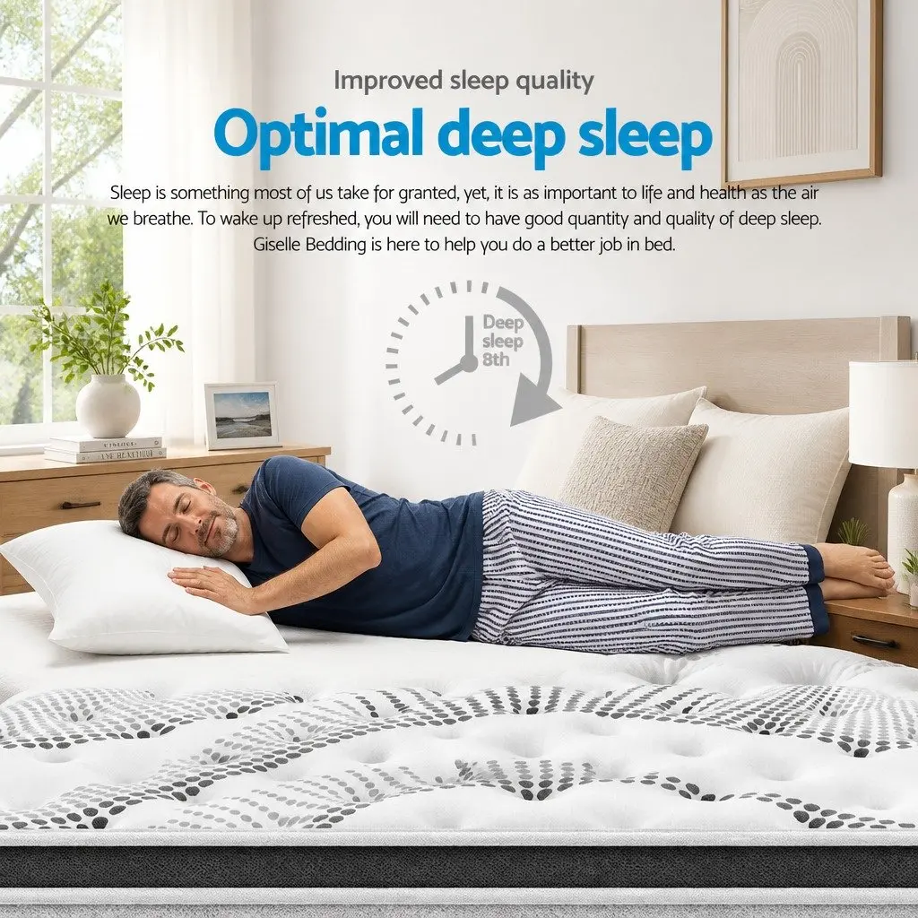 Euro Top Double Mattress 32cm Pocket Spring